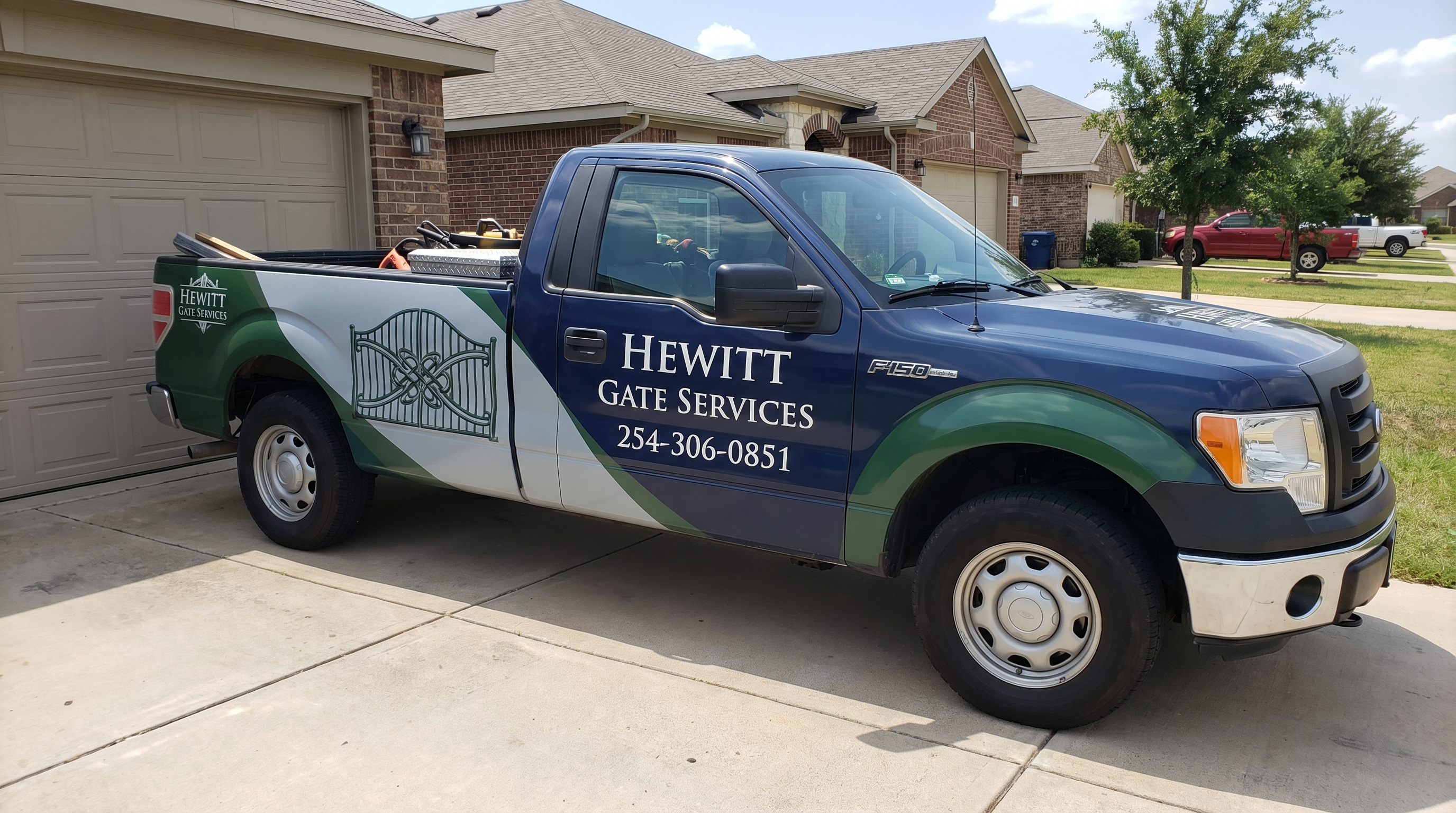 Professional gate installation by Hewitt Gate Services in Waco, TX
